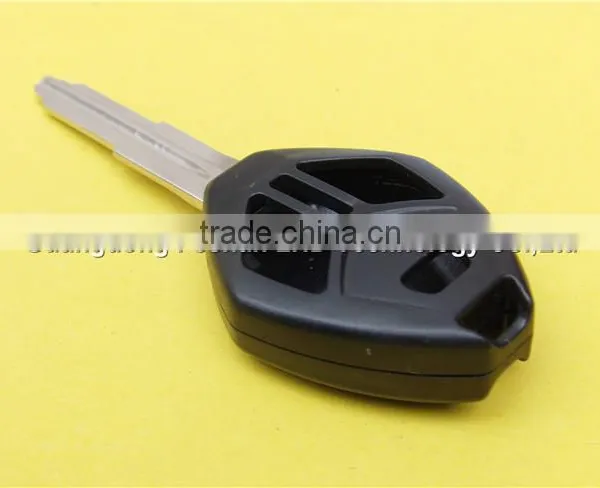 Blank Replacement 2+1 Buttons Uncut Right Groove Blade Remote Key Cover Mistubishi Car Key photo-5
