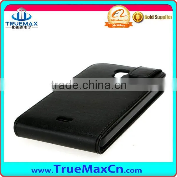 Opening Up and Down PU Leather Flip Cover Case for WIKO Bloom photo-5