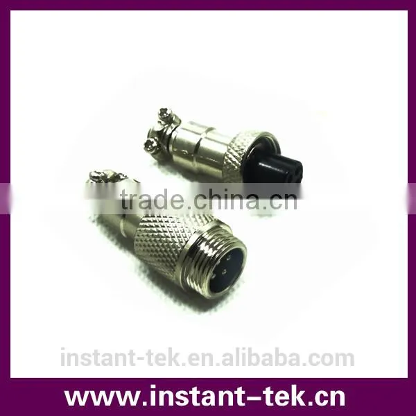 INST 4pin 4 Pole 4 Pin Female Right Angle Metal Connector photo-2
