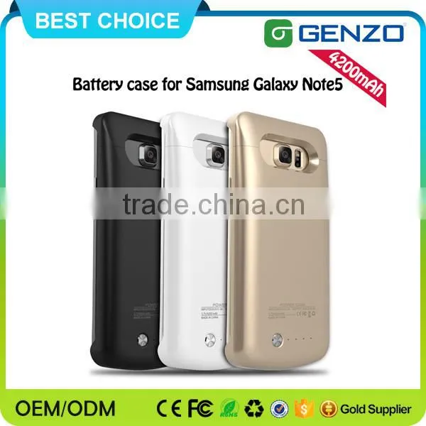 2015 New Arrival 4200mAh Mobile Portable Power Bank Case for Galaxy Note 5 With Nano Hydrating Beauty Instrument photo-3