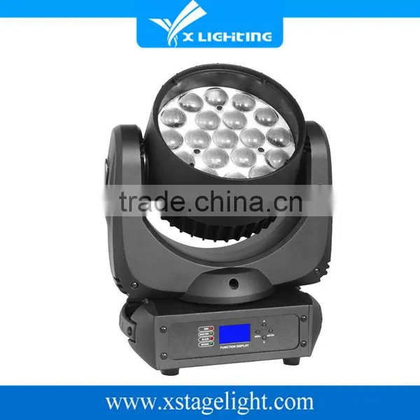 Mac Aura Clone 19*12w Zoom Beam Wash Bee Eye Led Moving Head Light photo-6