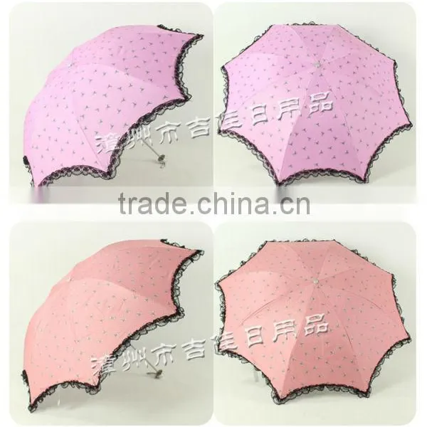 LB315 Eye-catching Color Promotional Gift Princess Umbrella