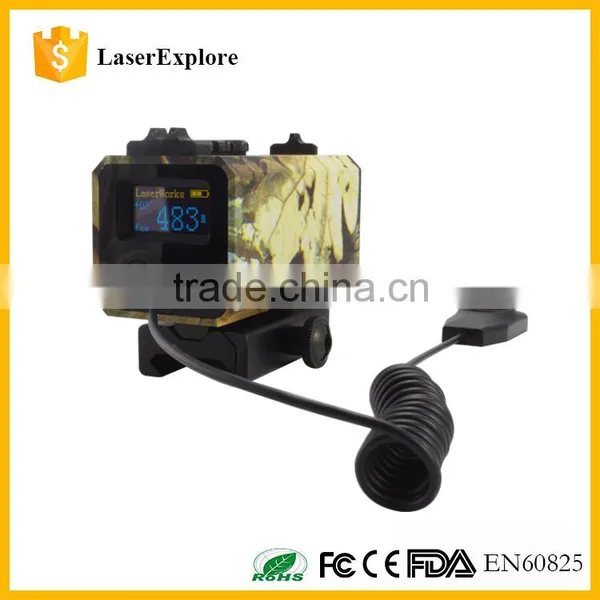 LE032 Waterproof 700M Camouflage Color Mini Rangefinders Rifle Scopes Hunting Device photo-3