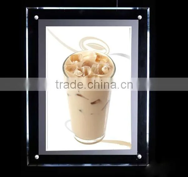 LED Menu Light Box Restaurant Led Advertising Lightbox Crystal Led Light Box photo-6