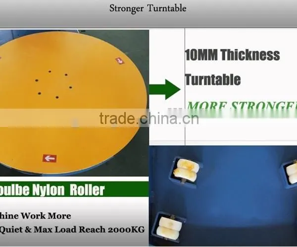 M Type Turntable Pallet Wrapping Machine photo-2