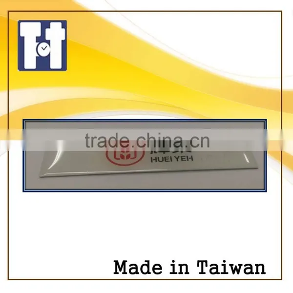 Promotional Car Sticker Aluminum Cute Metal Label Sticker photo-6