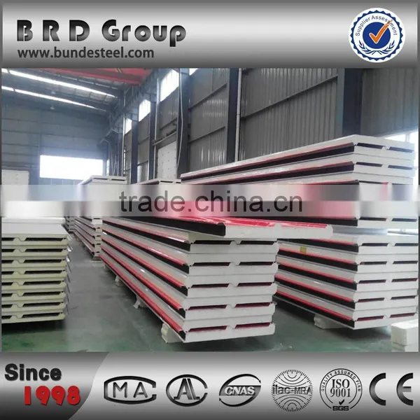 New Material Zinc Coated PU Sandwich Roof Panel photo-3