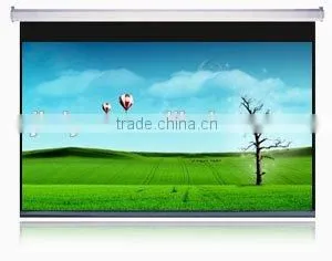 100"(16:9) Remote Electric Wall Mount Projector Screen photo-6