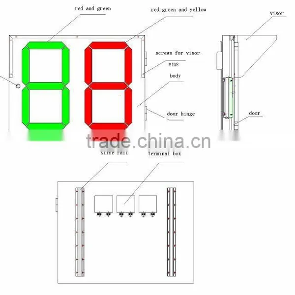 LED Traffic Light- Countdown Lamp photo-2