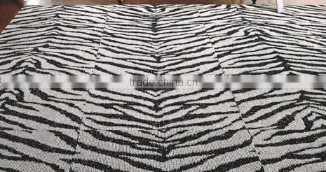 Zebra Cowhide Rug Carpet