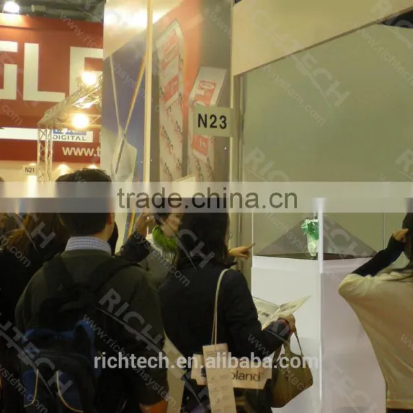 RichTech T45 Model Three-side Showcase 3d Hologram Advertising Best Tool for Product Display photo-4