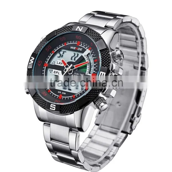WH1104 Brand Name Men Watches Weide Quartz Hand Watch photo-5