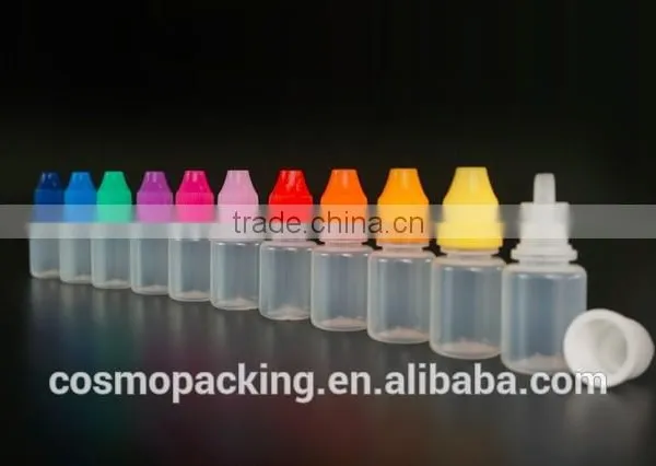 3ml PE Plastic E-liquid Bottle,e-cig Dropper Bottle With Screw Cap photo-3