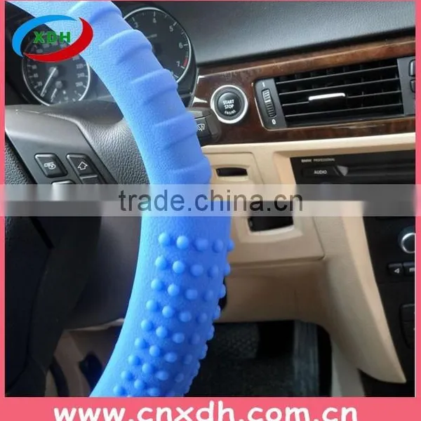 White Steering Wheel Cover/car Steering Wheel Cover photo-2