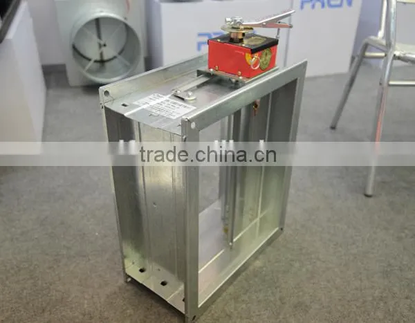 Fire Protection Engineering Products 70/180 degree fire damper/automatic open/close regulating valve/Guangzhou/China