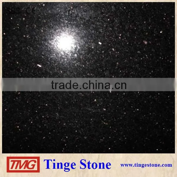 OEM Good Quality Black Galaxy Granite Bathroom Top photo-5