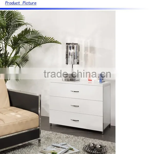 Modern Double Layer Glass Wooden Tea Table photo-3
