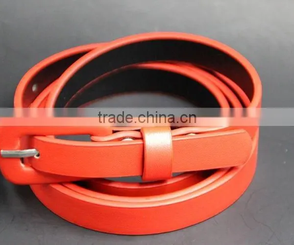 2015 New Fashion Multi-functional Women Narrow Leather Waist Belt photo-5