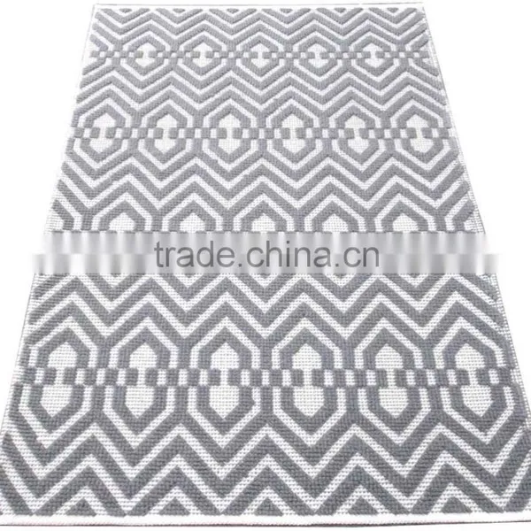 Modern Design Flat Weave 100% Wool Rug photo-2
