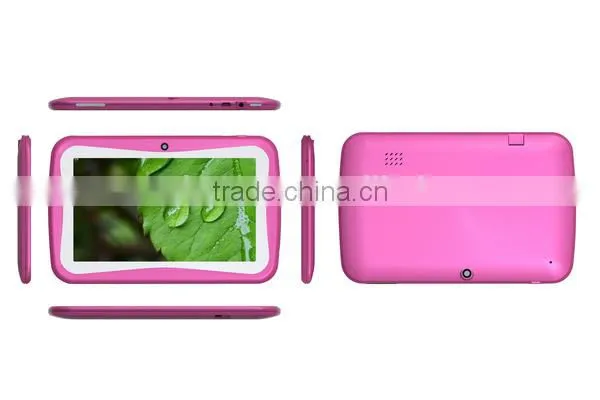 New Products 7" Kids Tablet pc 1024x600 Touch Screen RK3126 Quad Core Child Tablet 8GB Preschool Education Tablet pc Android 5.1