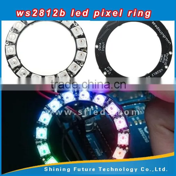 Programmable SMD5050 RGB WS2812 LED Hula Hoop,ws2812b Addressable Rgb Led Pixel Ring photo-5