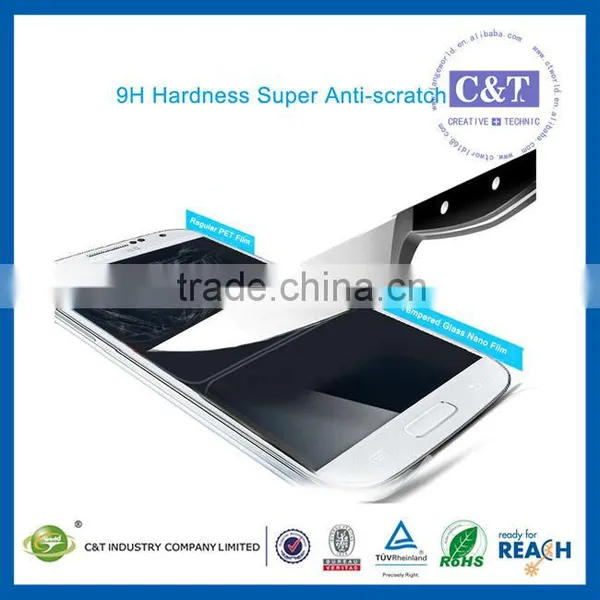 C&T Hot Sale NEW 9H 0.2mm Color Tempered Glass Screen Protector for Iphone 5 photo-5