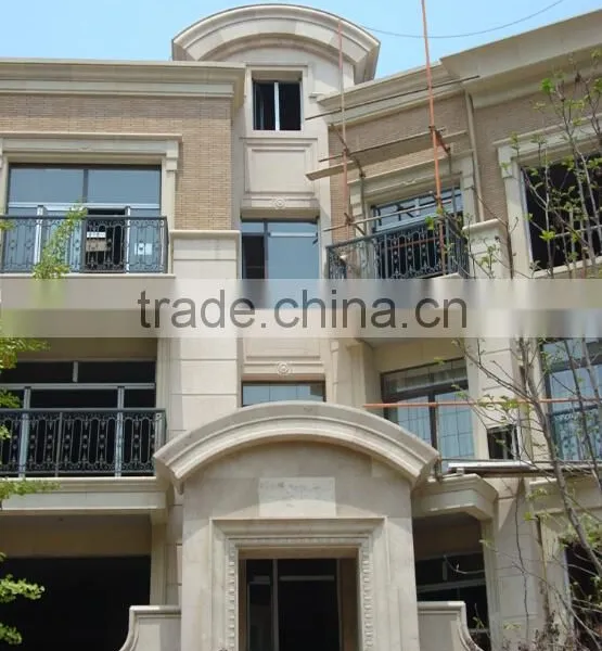 Bank Building Facade Decoration Limestone Exterior Wall Designs photo-3