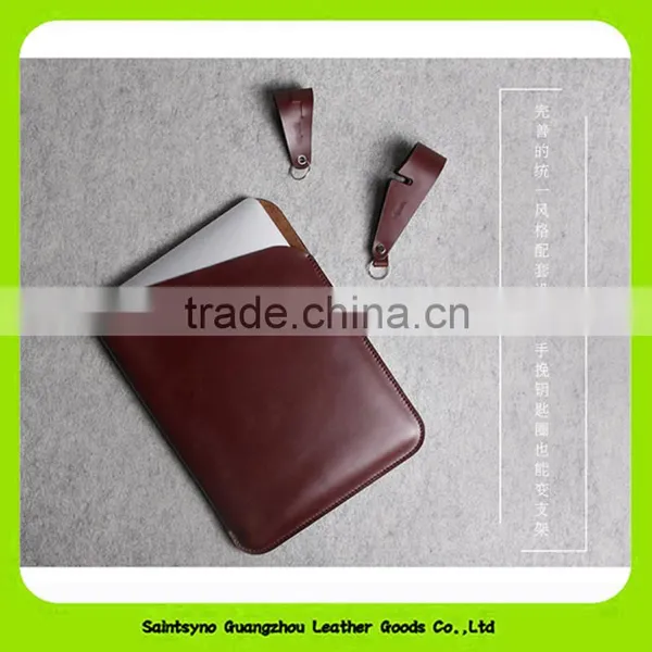 15059 High End Eco-friendly Genuine Leather Case for Ipad 2 4 Mini 4 Air 2 at Factory Price photo-2
