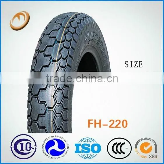 350-10 China Moto Spare Parts Tubeless Motorcycle Tyre Scooter Tyre photo-2