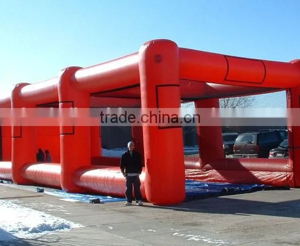 inflatable batting cage interactive Inflatable games