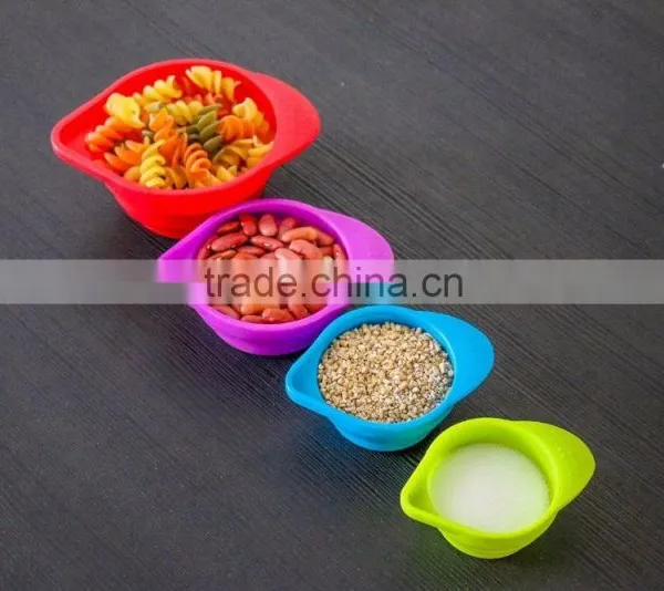 Silicone Measuring Cups Set for Kitchen Food Measurment photo-6