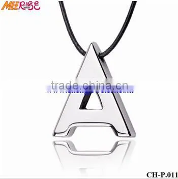 New A Shape Necklace Pendant Boy,fashion Jewellery,costume Jewellery