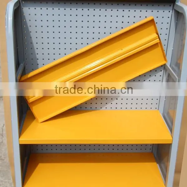 Specialty Store 4 Tiers Retail Floor Metal Display Stand for Ceramic Tile Stone Epoxy Glue photo-6