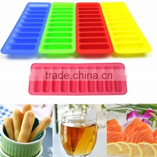 Amazon Hot Selling Oblong Shaped Silicone Chocolate Candy Mold photo-3