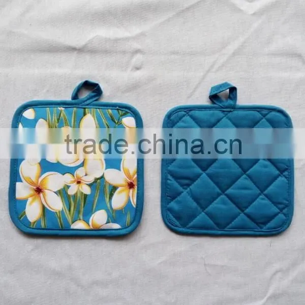 2016 Silk Screen Pigment Printing 3pcs Cotton Apron Set With Oven Mitten Pot Holder Set Free Samples China Supplier photo-6