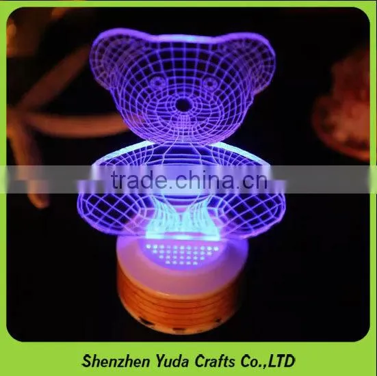 Factory Direct Selling High Quality Acrylic Small Night Light Christmas Lamp photo-5