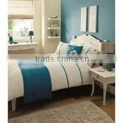 TWIN SIZE DUVET COVER SET (POLY COTTON) - 4 PCS