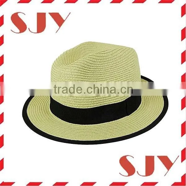Children Straw Hats Fashion Mesn Floppy Beach Hats photo-2