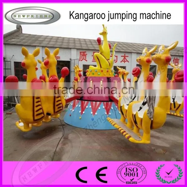 Outdoor Playground Amusement Kid Rides Jumping Kangaroo Manufacture for Sale photo-6