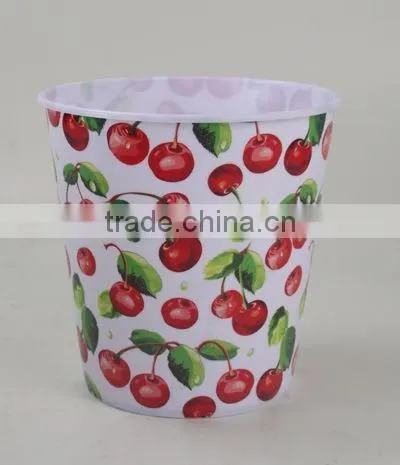 Cheap Flower Plastic Food Bucket photo-3