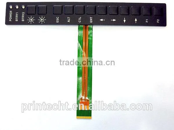 Membrane Switch with EL Light panel