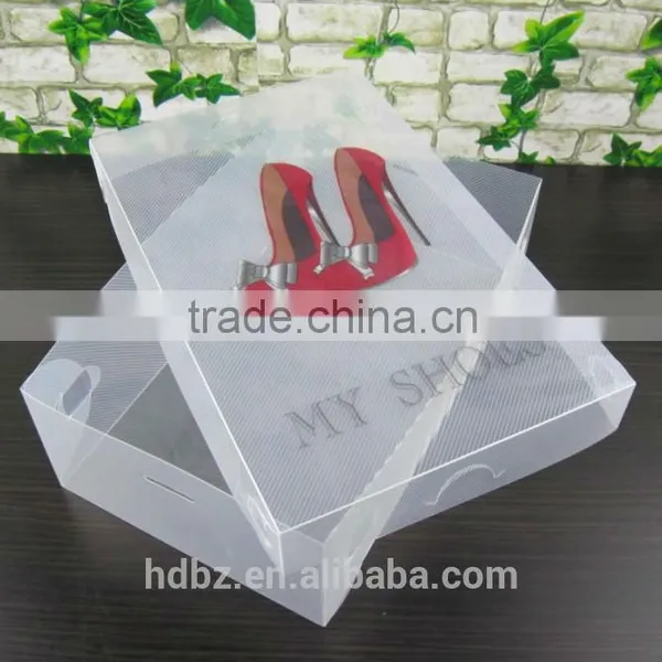 High Quality Cheap Plastic Shoe Box Wholesale photo-3