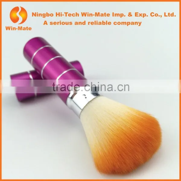 Customized Female 2013 Factory Price Purple Retractable Nylon Hair Brushes photo-3
