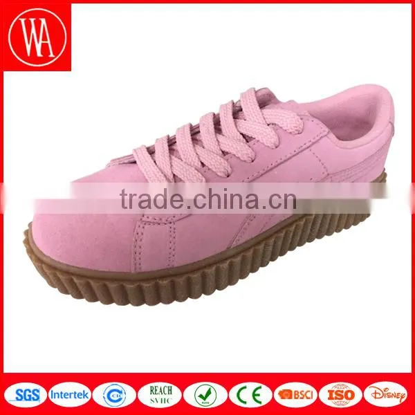 Heel Lifted Height Increasing Elevator Platform Shoes