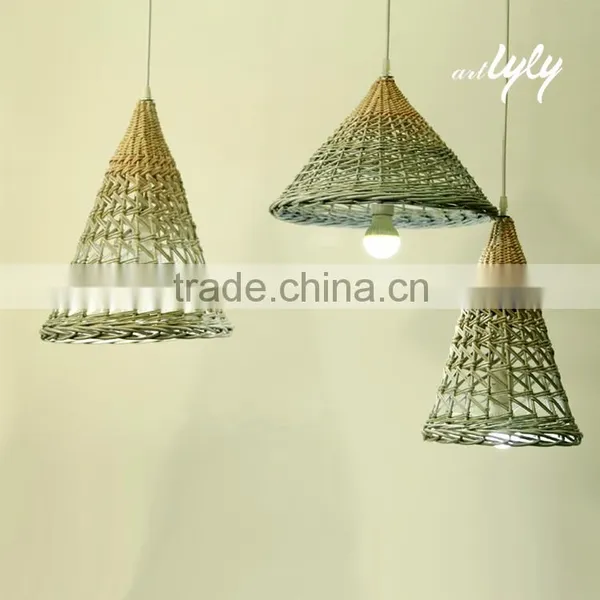 Hot Sale Pendant Lamp Wicker Lamp Shades China photo-2
