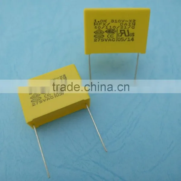 Taiwan High Quality Capacitor x2 Metallized Polypropylene Film Capacitor for Washing Machine Board Capacitor photo-4