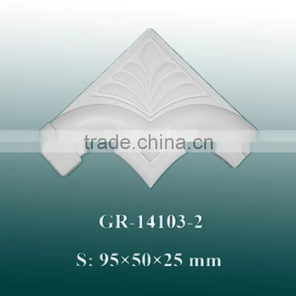 Elagant Wall Corner Decorative Polyurethane Mouldings photo-2