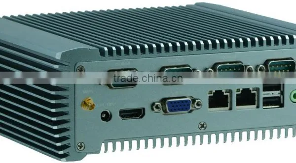 Onboard DDR3 4GB X86 Embedded Fanless Box PC Support Intel 1037U 1.8GHz Dual-core CPU photo-4