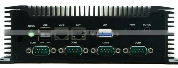 Atom N2600/N2800 Dual Core CPU Industrial pc Embedded 12V Mini PC photo-2