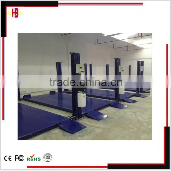 one hydraulic cylinder design auto garage parking equipment